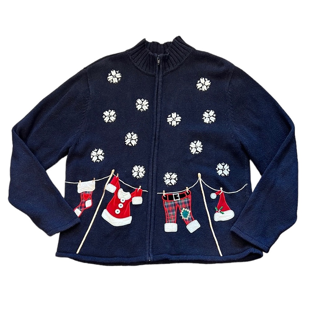 Crystal Kobe Holiday Christmas Sweater